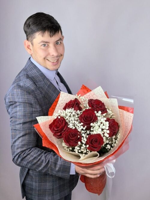 Букет роз. Классика. Размер XS